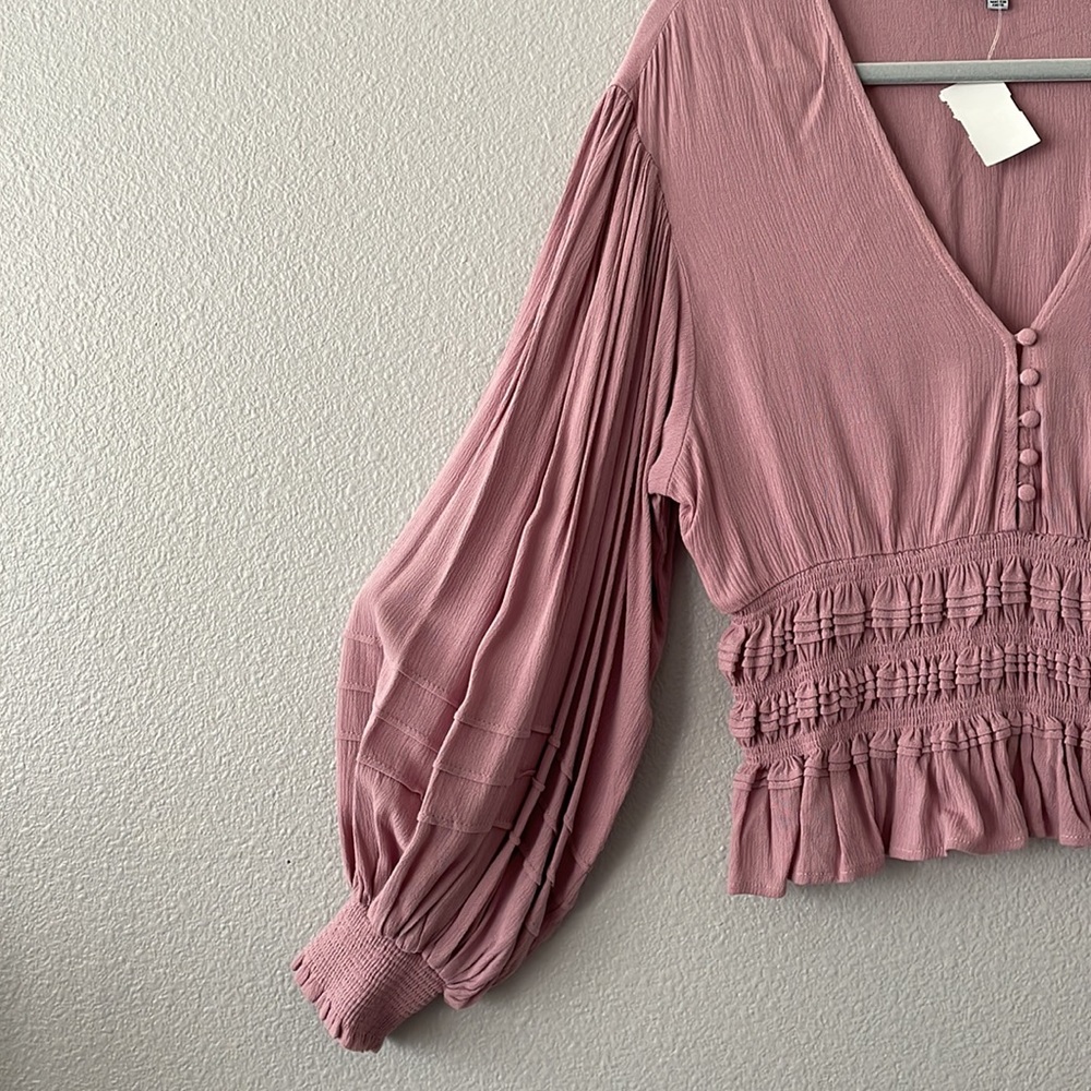 Peasant Ruffled Top - Picture 2 of 6